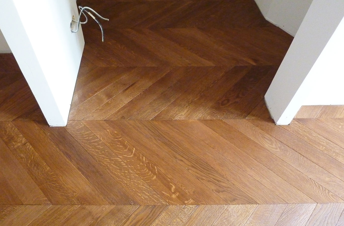 Traditional parquet in solid oak