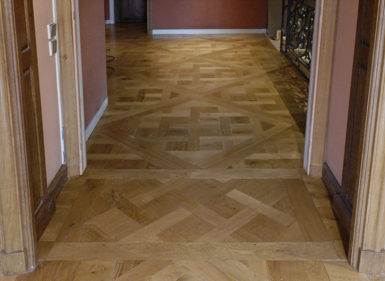 Parquet  panneaux Versailles en chne