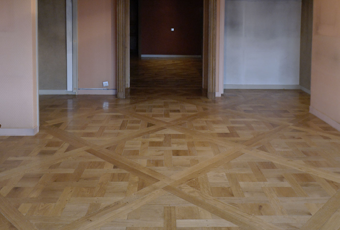 Parquet  panneaux Versailles, paisseur 14 mm