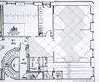 Implantation dessine du parquet