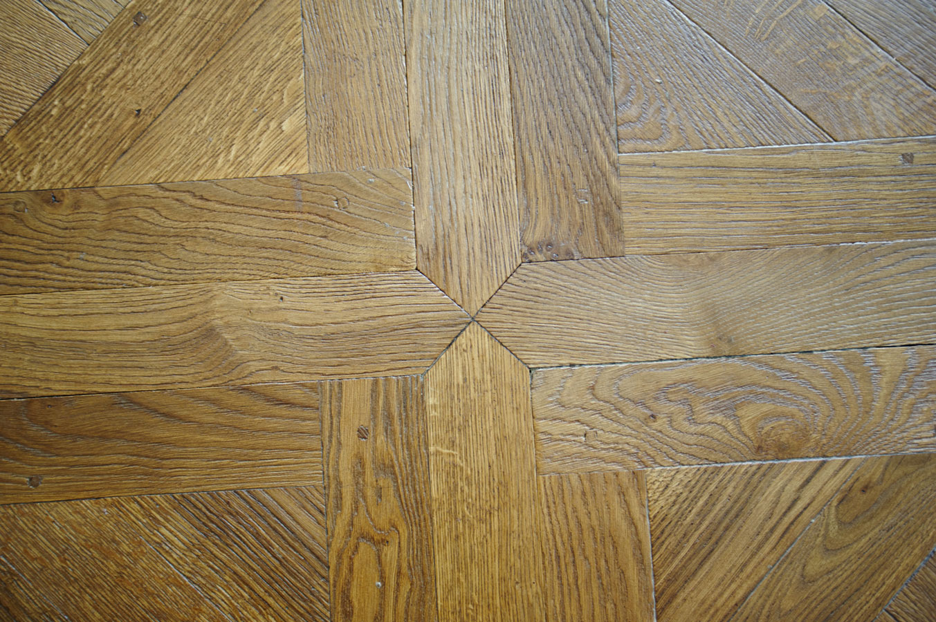 Aspect du parquet ancien