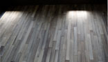 Oak flooring gray leached