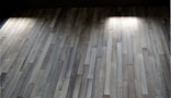 Parquet en chne gris lessiv