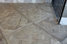 Implementation of Versailles panels parquet floor
